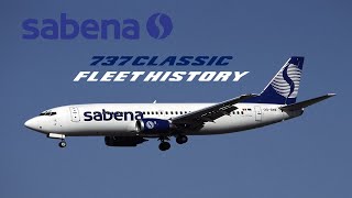 Sabena Boeing 737 Classic Fleet History (1987-2001)