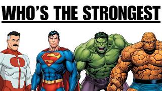 The Strongest Characters in Comics Ranked From Powerful to Limitless