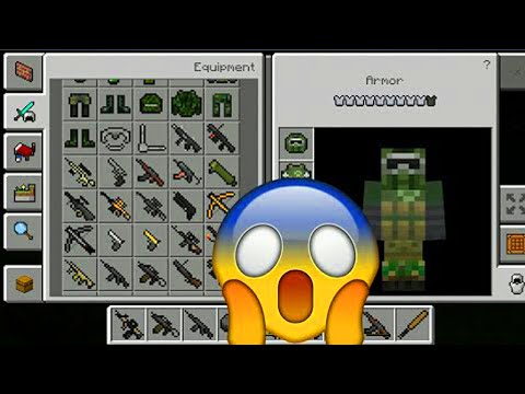 ¡CÓMO CONSEGUIR ARMAS en Minecraft PE GRATIS! (Armas en Minecraft PE)