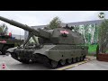 new combat and armored vehicles of russian armed forces at army 2018 defense exhibition