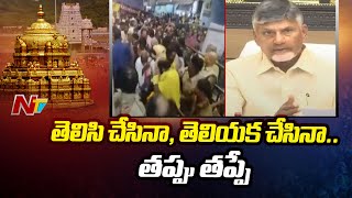 దేవుడి విషయంలో రాజకీయాలు సరికాదు : CM Chandrababu | NTV