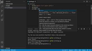 Learning Python Series 3- hello, world!
