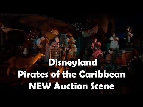 Disneyland - New Pirates of the Caribbean Auction Scene with Redd Disneyland - New Pirates of the Caribbean Auction Scene with Redd