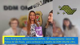 SISPESP realzia visita à sede do DEPOL-SP na DDM ONLINE