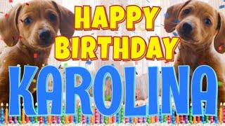 Happy Birthday Karolina! ( Funny Talking Dogs ) What Is Free On My Birthday