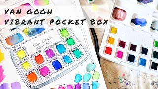 🎨Van Gogh Vibrant 🌈 Pocket Box Review- Brand Overview 🎨