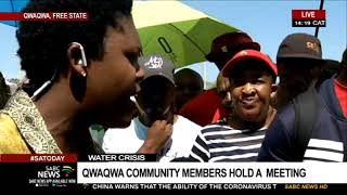UPDATE: Free State leaders address water crisis