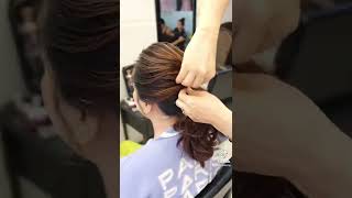 Hair style woman 2022 /រៀនចងម៉ូតសក់ហុយៗ