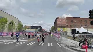 Live at the Bloomsday finish line!