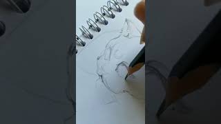 Wonderful pencil drawing in progress || #shorts