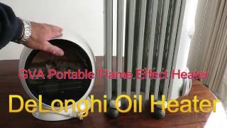 📌 DeLonghi Oil Heater Vs GVA Portable Flame Effect Heater Review and thoughts about the winner.