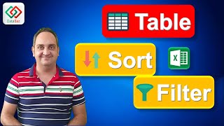 ‫🔴 Table (جدول) ، Sort (مرتب سازی) و Filter در اکسل