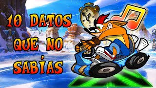 10 Cosas Que No Sabías de Crash Team Racing Nitro Fueled