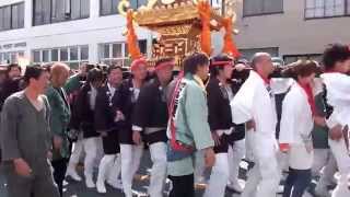 甲斐駒　正の木祭り　2014年　神輿4