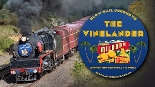 Steam Locomotive Hauling The Vinelander! (707 Operations' Vinelander to Mildura) | R707, A66, N451