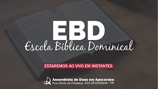 EBD Lição 12 - A Promessa de Vida Abundante. 22/12/2024.