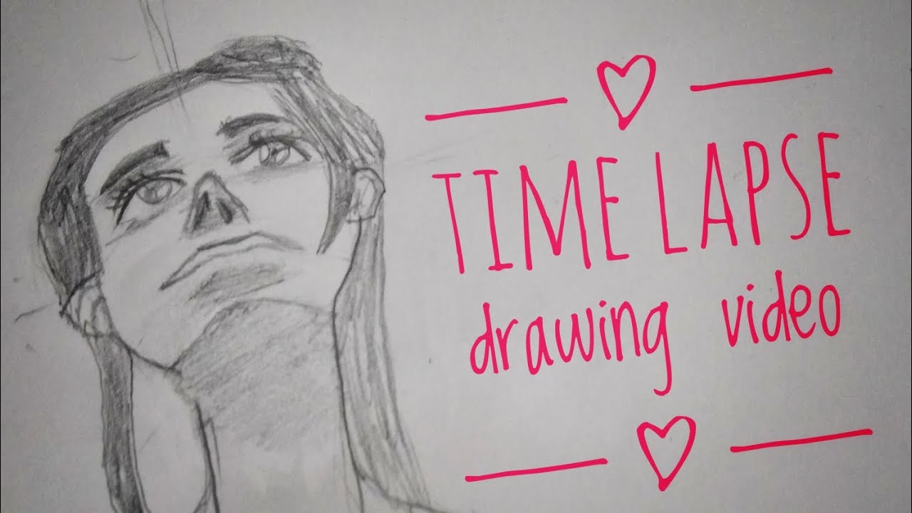 How To Draw Girl Time Lapse Drawing Youtube