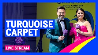 Eurovision Song Contest 2023 Turquoise Carpet | Live Stream | Eurovision 2023