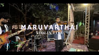Maruvaarthai - Violin Live | Binesh Babu & Friends