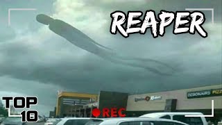 Top 10 Scary Phenomenon Caught In The Sky On Camera