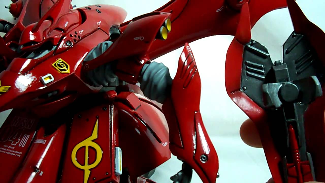 Gundam Review: 1/144 B-Club Nightingale (Resin) - YouTube