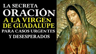 LA SECRETA ORACIÓN A LA VÍRGEN DE GUADALUPE PARA GRAVES PROBLEMAS