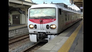 キヤ E193系気動車（East i-D）にJR羽越本線 村上駅で偶然に遭遇。。。