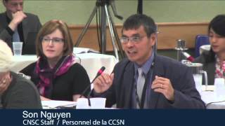 OPG DGR Hearing -- Presentation by Dr. Son Nyugen, CNSC staff (geoscience specialist)