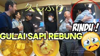 MOMENT MENGHARUKAN DATANG KE PERUSAHAAN LAMA BERTEMU TEMAN KERJA  ! BAWAIN MEREKA GULAI SAPI REBUNG