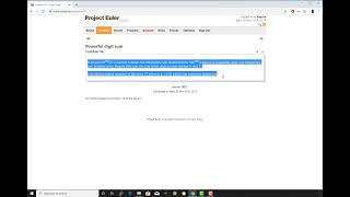 Project Euler Problem#56 Powerful digit sum