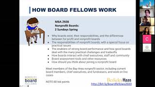 Berkeley Board Fellows 2020 Info Session