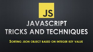How to sorting JSON object based on Year or Integer key value | Sorting JSON array of object