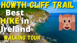 Howth Cliff Trail | Best Hike In Ireland  | Virtual Cliff Walking | Ireland summer time