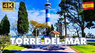 TORRE DEL MAR Costa del Sol Malaga Walking Tour: Beach, Promenade, \u0026 More