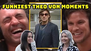 BRITISH FAMILY REACTS | Funniest Theo Von Moments!