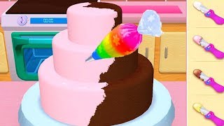 Play Fun Cake Cooking Games For Kids - My Bakery Empire - Fun Bake Decorate & Serve Color Cakes