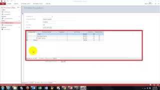 Creating an Access Form with Subforms
