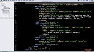 Building Web UIs with Bootstrap 4: Creating Forms and Inputs|packtpub.com