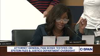 Rep. Jasmine Crockett on Epstein files: "I'm not saying that the President is a pedophile. But..."