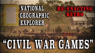 "Civil War Games" - Rare National Geographic Cedar Creek Doc - Re-enacting Retro