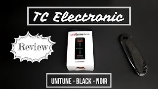 Tc Electronic Unitune Black Noir