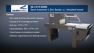 Sealer Sales SS-1519ECMC L-Bar and Shrink Tunnel