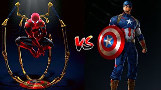 Captain America VS Spider-man #shorts #MCU #marvel