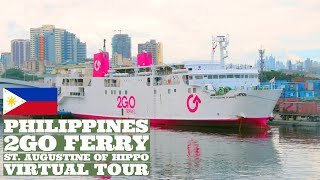 Philippines 2GO ferry virtual tour - Manila to Palawan (March 2023)