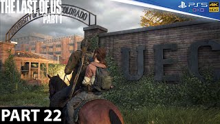 The Last of Us Part I PS5: The University - Go Big Horns! | 4K HDR