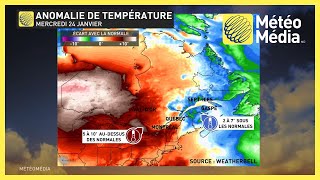 Anomalie de température : deux réalités pour le Québec