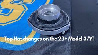 2023+ TESLA MODEL 3/Y TOP HAT IDENTIFICATION, CHANGES AND INSTALLATION