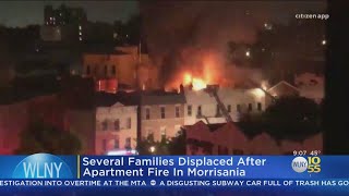 Several Families Displaced After Bronx Fire
