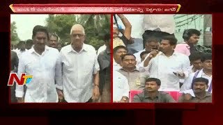 YS Jagan Mohan Reddy Comments on Chandrababu Naidu Over Sand Mafia || Praja Sankalpa Yatra || NTV