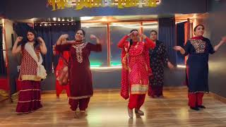 Teri Bhij gai kurti laal | Harbhajan Maan | Dance for Ladies | Easy Dance steps | Giddha Bhangra